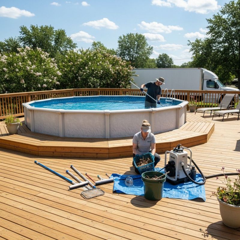 Above Ground Pool Service detail